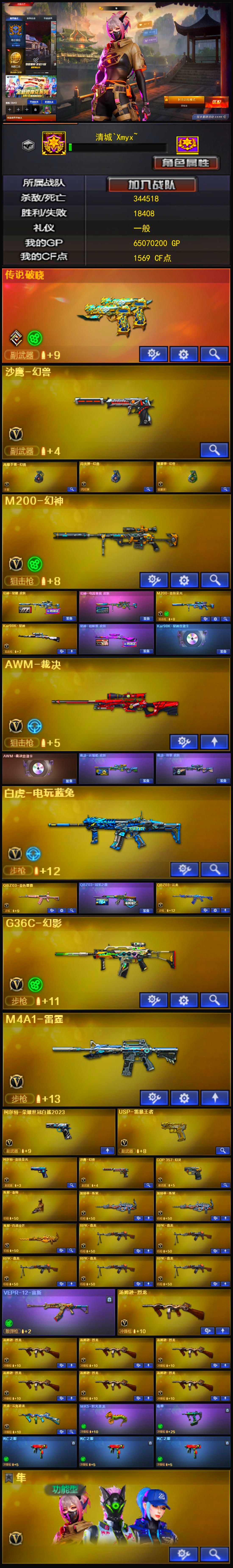 3888💰Q1638🦧爆破生化挑战号【幻兽套装 幻神双皮 裁决双皮三件套 星神三件套 雷暴王者 白鲨柯尔特 COP幻灵 传说破晓 竞技柯尔特 G36C幻影 白虎电玩蓝兔 QBZ带皮 6音效卡 隼/毒蜂/6烈龙/3炼狱/五盘龙 挑战168臻选次元套 擎天柱 挑战武器】东部【上海一区】【传奇4】【会员等级VIP6】【CF点1569】【V武器数145】【幻神2皮】【星神三件套】【6烈龙】【毒蜂】【MK5-炽火炎龙】【死亡之眼】【炼狱-秦师】【云龙套装X1套】【竞技荣光套装X1套】【堕天神套装X1套】【堕天神套装X1套】【雷霆套装X5套】【幻兽套装X1套】【传说破晓】【沙鹰-幻兽】【高爆手雷-幻兽】【闪光弹-幻兽】【烟雾弹-幻兽】【M200-幻神】【幻神-星耀 皮肤】【幻神-电流骇客 皮肤】【M200-竞技荣光】【Kar98K-星神】【星神-枪娘默 皮肤】【Kar98K-星神音效卡】【AWM-裁决】【AWM-裁决音效卡】【裁决-羽掣 皮肤】【白虎-电玩蓝兔】【QBZ03-金色蔷薇】【QBZ03-冠军之薇】【QBZ03-云龙】【G36C-幻影】【M4A1-雷霆】【柯尔特-荣耀世冠白鲨2023】【USP-雷暴王者】【柯尔特-竞技荣光】【沙鹰-幻兽】【COP 357-幻灵】【炼狱-秦师】【加特林-炼狱】【RPK-盘龙】【炼狱-百战金芒】【汤姆逊-烈龙】【烈龙-云海游龙】【MK5-炽火炎龙】【毒蜂】【死亡之眼】【电竞教官-云悠悠】【奇洋探员】【乔伊教练】【瞳】【王者春】【王者-魅影】【王者樱-热浪之夏】【樱】【云海玲珑】【炫】【隼】【空】【M4A1-雷神】【雷神-HeartShot 皮肤】【雷神-海滩派对 皮肤】【雷神-宇航兔皮肤】【雷神-能量核心】【雷神-星空】【雷神-暗月】【雷神-源计划2.0专属 皮肤】【M4A1-雷神音效卡】【AK47-火麒麟】【火麒麟-心动糖果】【火麒麟-百城】【火麒麟-CFSTAR】【AK47-火麒麟音效卡】【M4A1-黑骑士】【黑骑士-摸金校尉】【黑骑士-暗月】【M4A1-黑骑士音效卡】【M4A1-黑龙】【黑龙-暗月】【Barrett-毁灭】【巴雷特-毁灭-CFPL冠军】【毁灭-星耀 皮肤】【毁灭-暗月】【毁灭-虹光风暴 皮肤】【Barrett-毁灭音效卡】